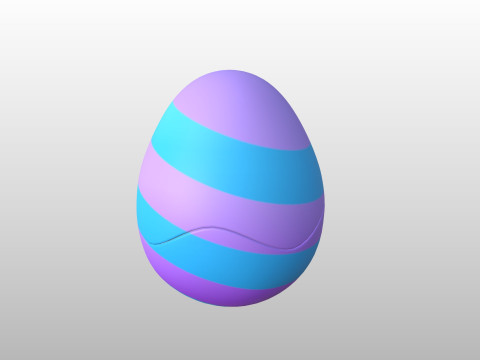 Prop299 Easter Egg Modello 3D
