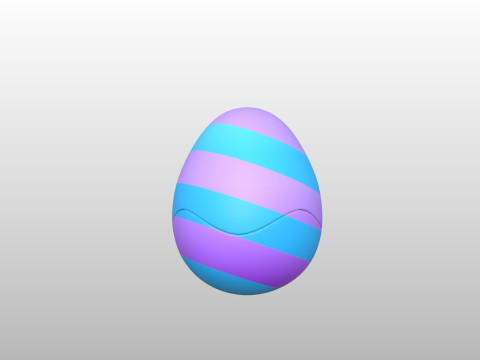 Prop299 Easter Egg Modello 3D