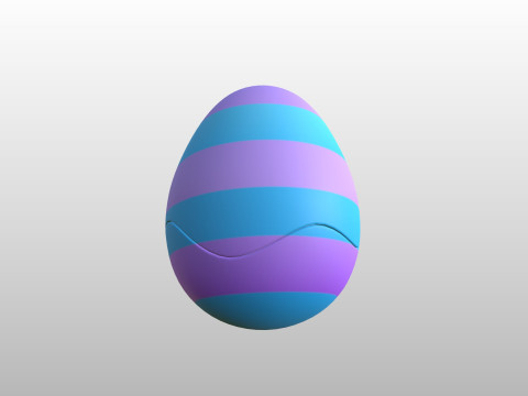 Prop299 Easter Egg Modello 3D