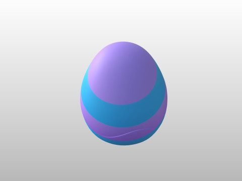 Prop299 Easter Egg Modello 3D