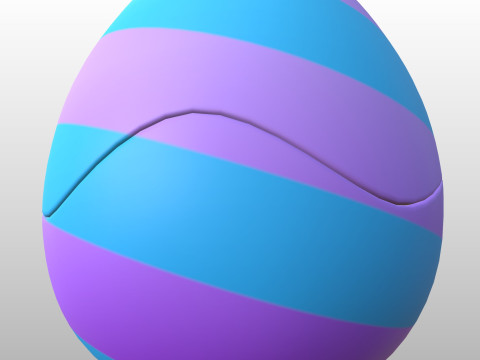 Prop299 Easter Egg Modello 3D