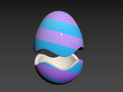 Prop299 Easter Egg Modello 3D