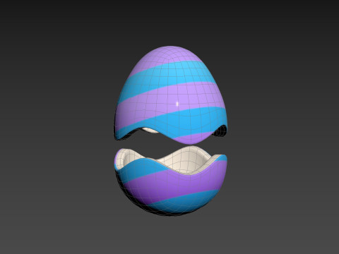 Prop299 Easter Egg Modello 3D