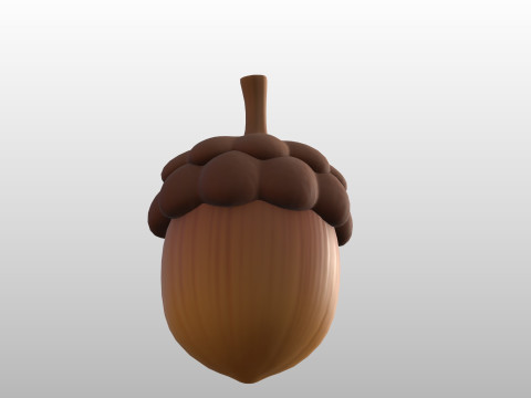 Prop300 Acorn 3D Model