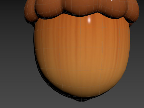 Prop300 Acorn 3D Model