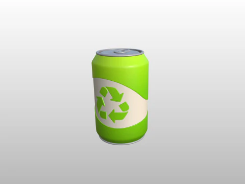 Prop301 Soda Can 3D Model