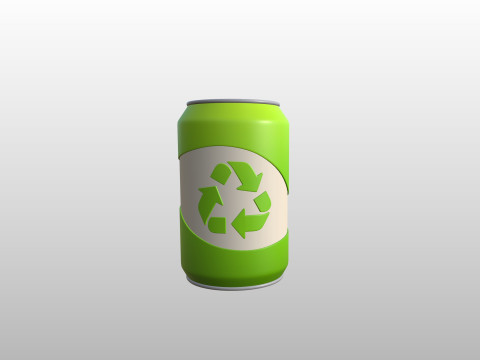 Prop301 Soda Can 3Dモデル