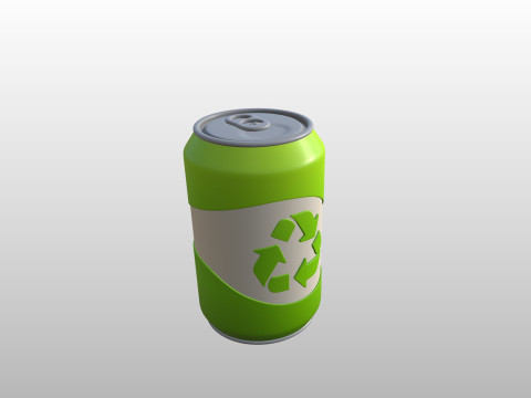 Prop301 Soda Can 3Dモデル