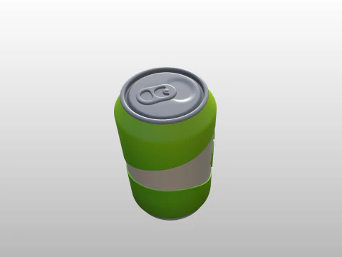 Prop301 Soda Can 3D Model