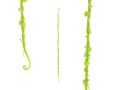 Prop306 Modular Vine 3D Model