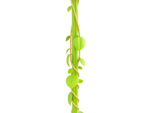 Prop306 Modular Vine 3D Model