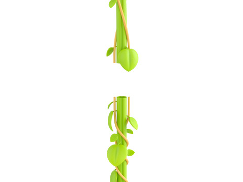 Prop306 Modular Vine Modèle 3D