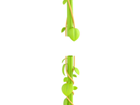 Prop306 Modular Vine 3D Model