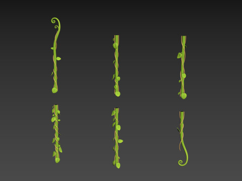 Prop306 Modular Vine Modèle 3D