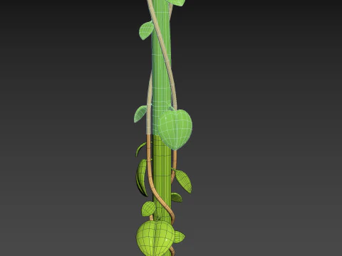 Prop306 Modular Vine 3D Model