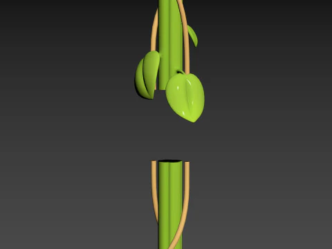Prop306 Modular Vine 3D Model