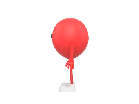 Character319 Heart Character 3D Model