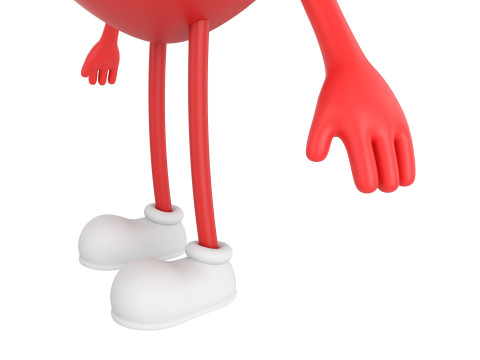 Character319 Heart Character 3D Model