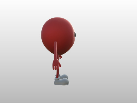 Character319 Heart Character 3D Model