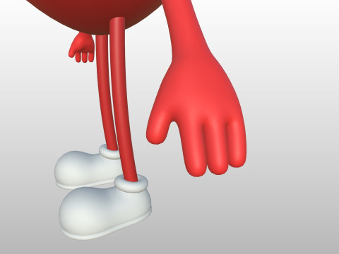 Character319 Heart Character 3D Model