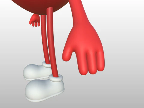 Character319 Heart Character 3D Model