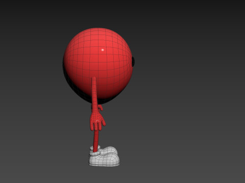 Character319 Heart Character 3D Model