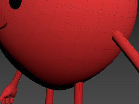Character319 Heart Character 3D Model