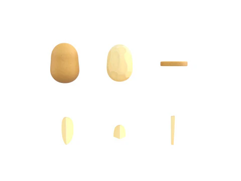 Prop307 Potatoes 3D Model
