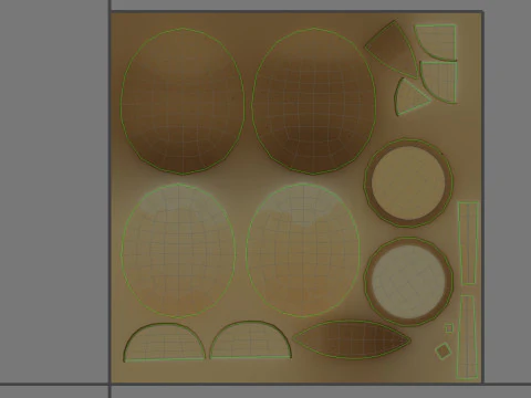 Prop307 Potatoes 3D Model