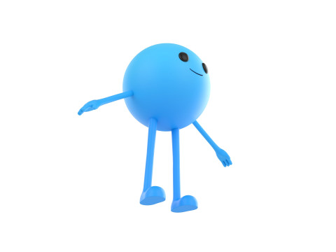 Character321 Ball Boy 3D Model