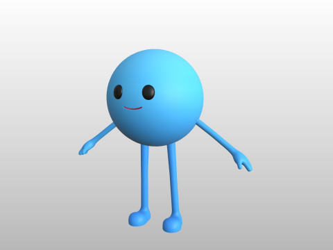 Character321 Ball Boy 3D Model