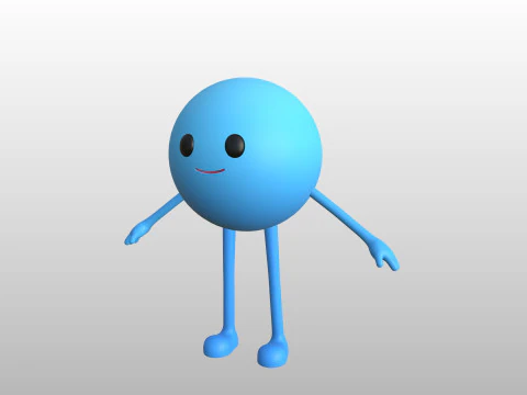 Character321 Ball Boy 3D Model