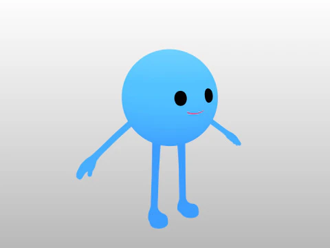 Character321 Ball Boy 3D Model