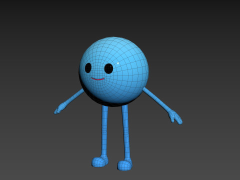 Character321 Ball Boy 3D Model
