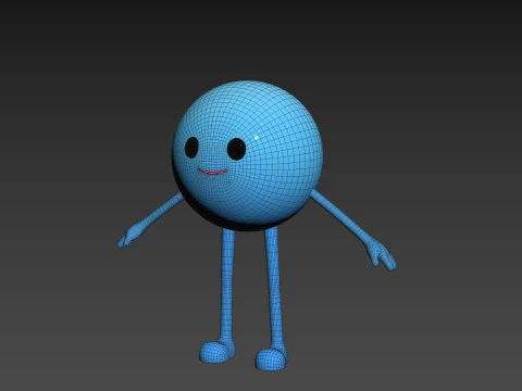 Character321 Ball Boy 3D Model