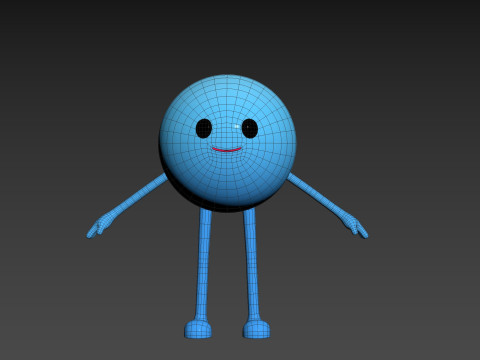 Character321 Ball Boy 3D Model