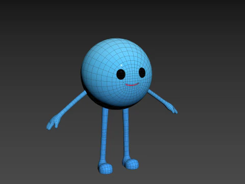 Character321 Ball Boy 3D Model