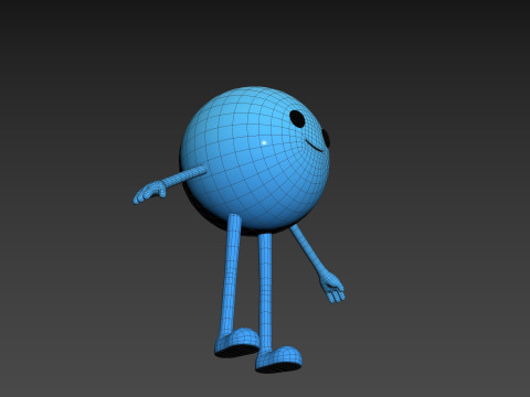 Character321 Ball Boy 3D Model