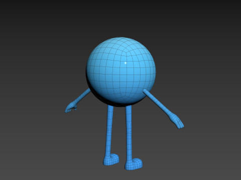 Character321 Ball Boy 3D Model