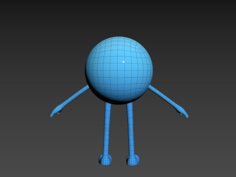 Character321 Ball Boy 3D Model