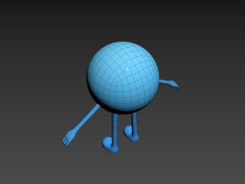 Character321 Ball Boy 3D Model