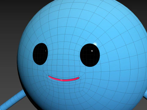 Character321 Ball Boy 3D Model
