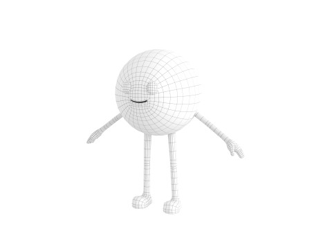 Character321 Ball Boy 3D Model