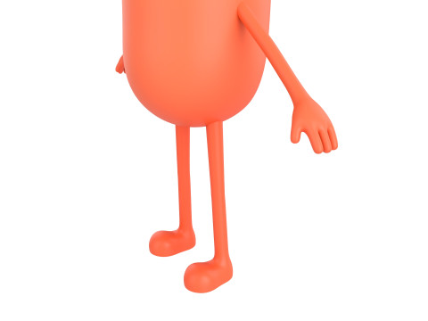 Character322 Sausage Guy 3D Модель