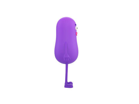 Character323 Purple Guy 3D 모델