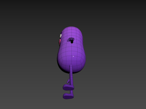Character323 Purple Guy 3D 모델