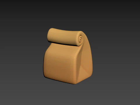 Prop308 Paper Bag 3D Model
