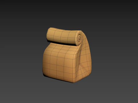 Prop308 Paper Bag 3D Model