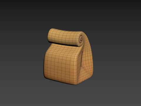 Prop308 Paper Bag 3D Модель