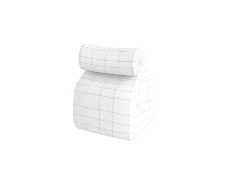 Prop308 Paper Bag 3D Model